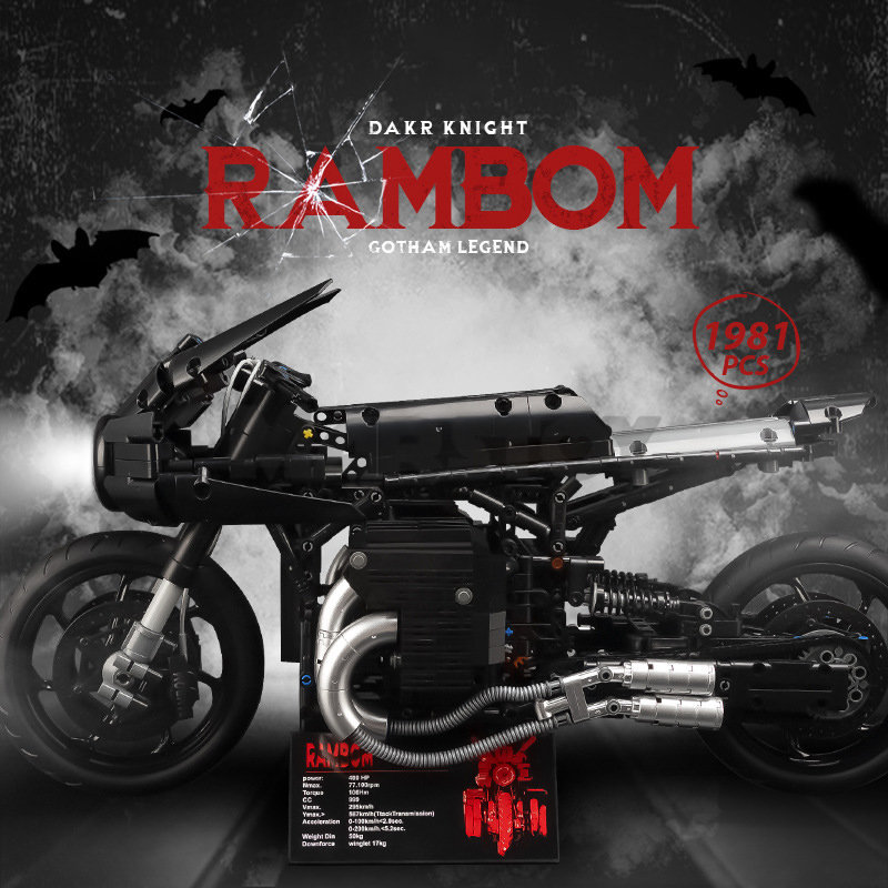 The Batman - Batcycle-marstoy