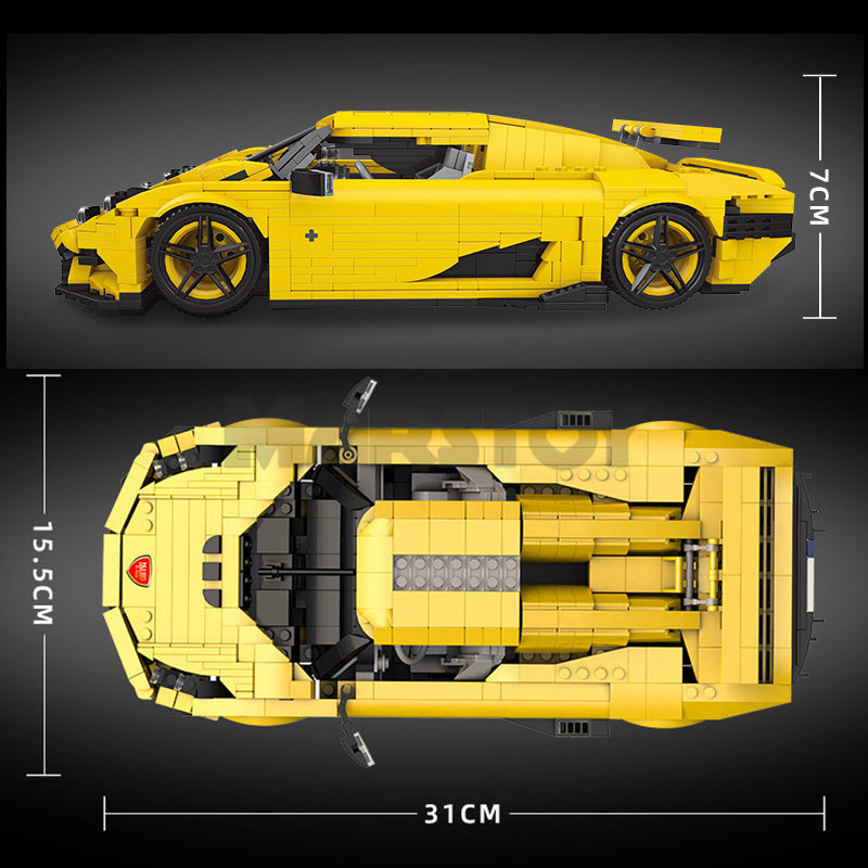The Koenigsegg Regera-marstoy