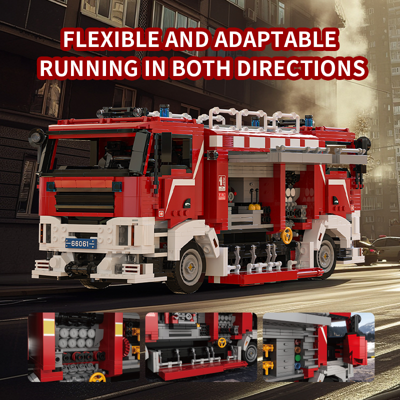 The BI-Directional. Driving Fire Rescue Vehicle-marstoy