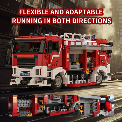 The BI-Directional. Driving Fire Rescue Vehicle-marstoy