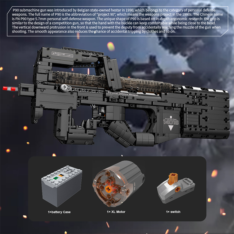The P90 Submachine Gun-marstoy