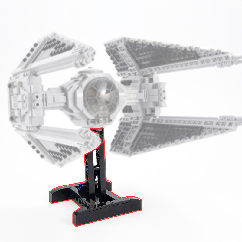 Moc The TIE Interceptor MOC Display Stand-marstoy