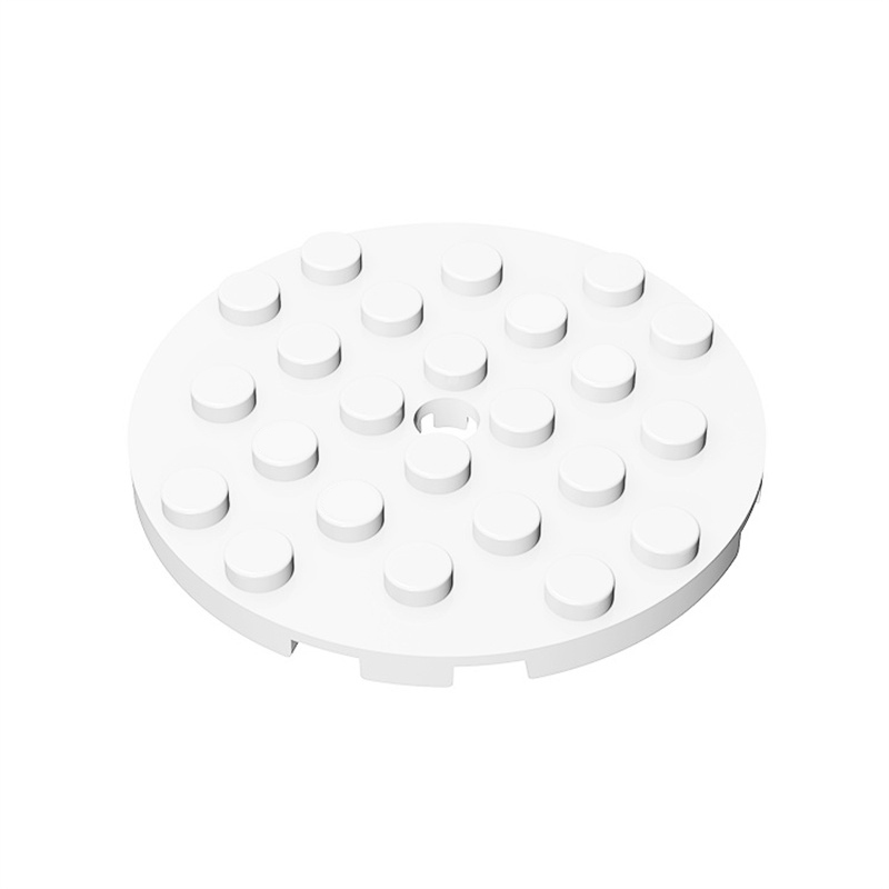 Plate Round 6 x 6 with Hole-marstoy