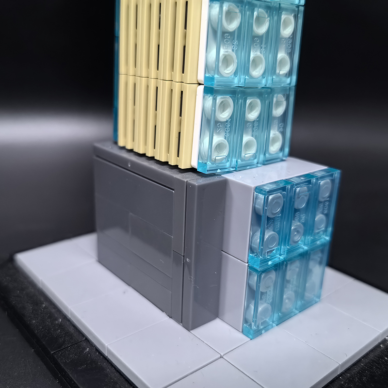 Moc The 111 West 57th Street 1:800 Scale (Steinway Tower)-marstoy