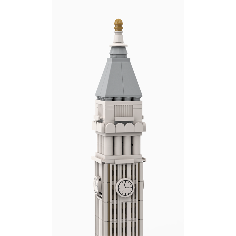 Moc The Metropolitan Life Tower 1:800 Scale-marstoy