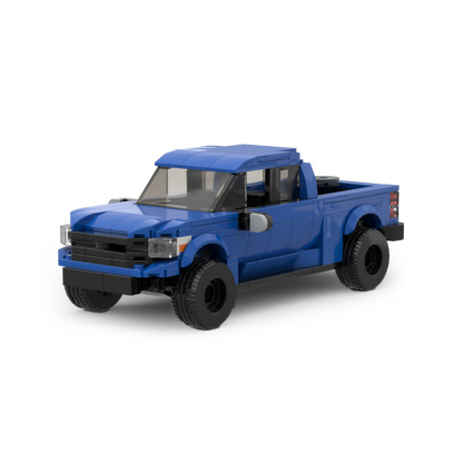 Moc The Tundra 4X4 - Blue-marstoy
