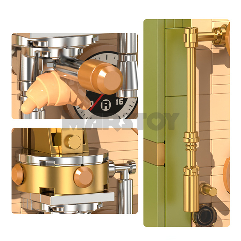 The Coffee Machine + Bean Grinder-marstoy