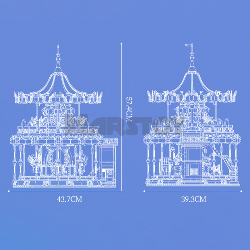 The MKingLand：Carousel-marstoy