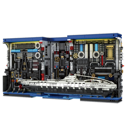 The U-Boat Factory Themed Bookends-marstoy