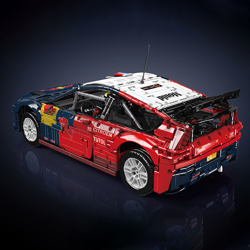 The 2008 Citroen C4 WRC-marstoy