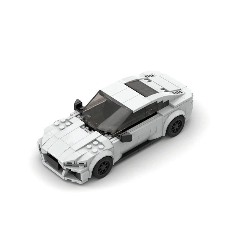 Moc The Audi RS7 - Light Gray-marstoy