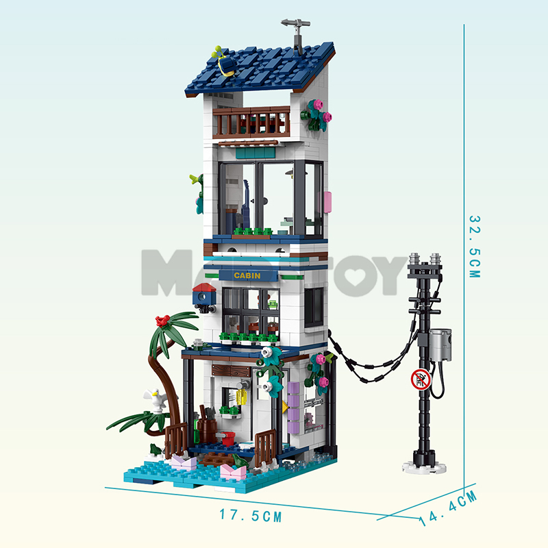 The 3 in 1 Beach House-marstoy