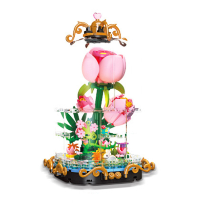 The Pink Rose-marstoy