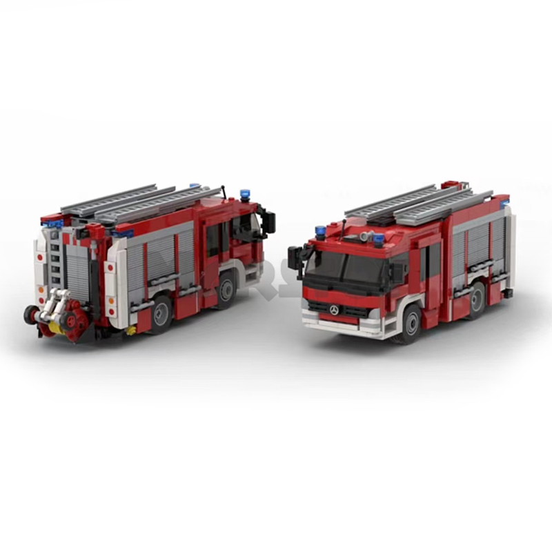 Moc The Munich Fire Truck-marstoy