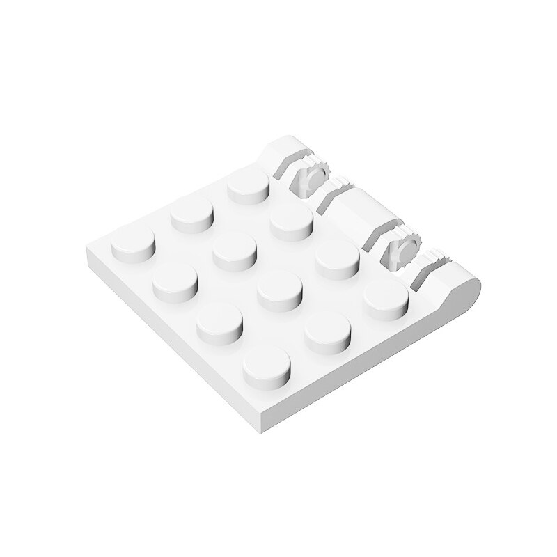 Hinge Plate 3 x 4 Locking Dual 2 Finger 9 Teeth-marstoy