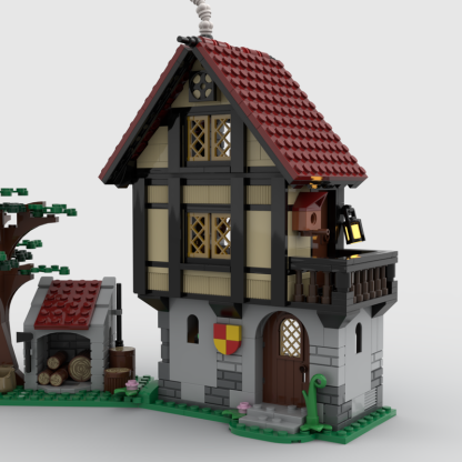 Moc The Medieval House-marstoy