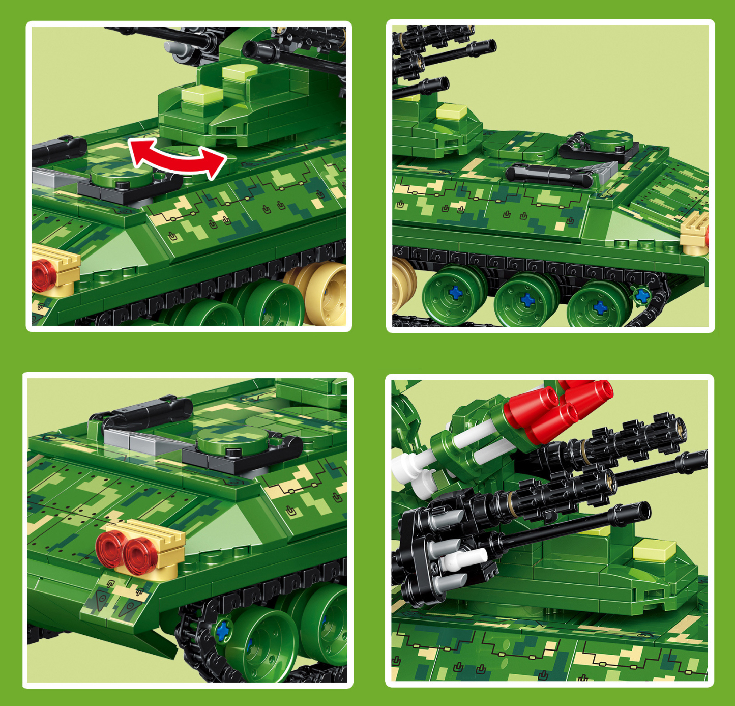 The Self-propelled Anti-aircraft Tank-marstoy