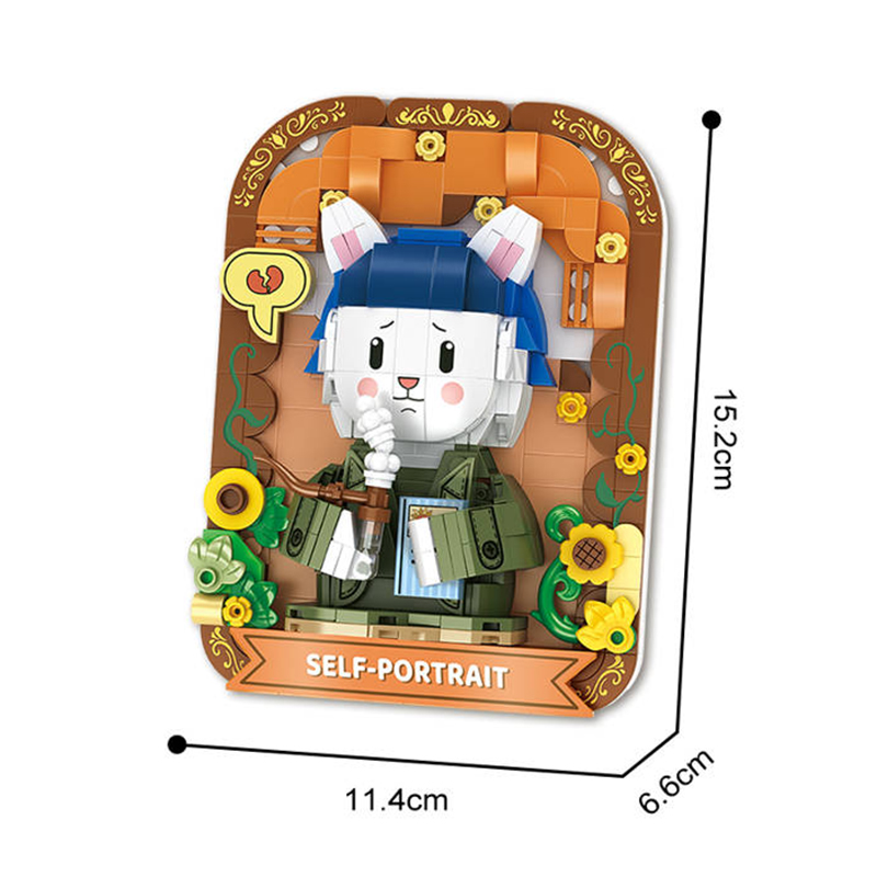 The Decorative Painting：Self-Portrait-marstoy