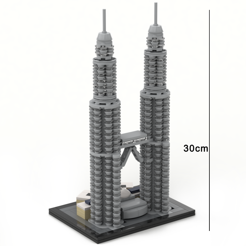 Moc The Petronas Towers-marstoy