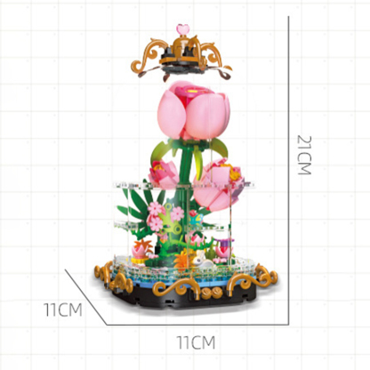 The Pink Rose-marstoy