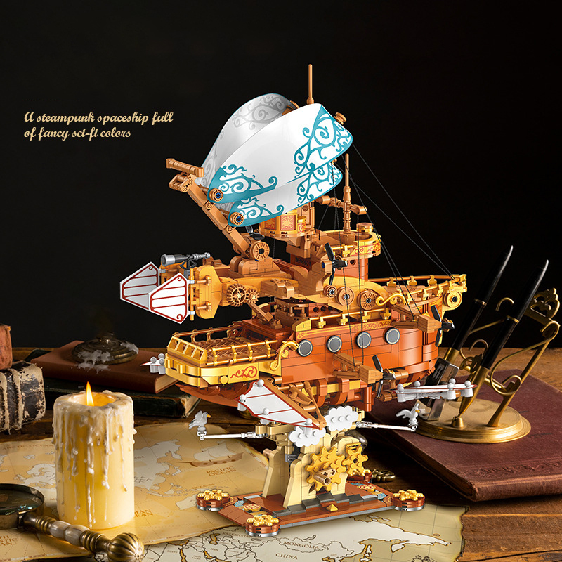 The Steam Fantasy Spaceship-marstoy
