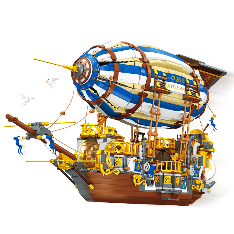 The Steampunk Airship-marstoy