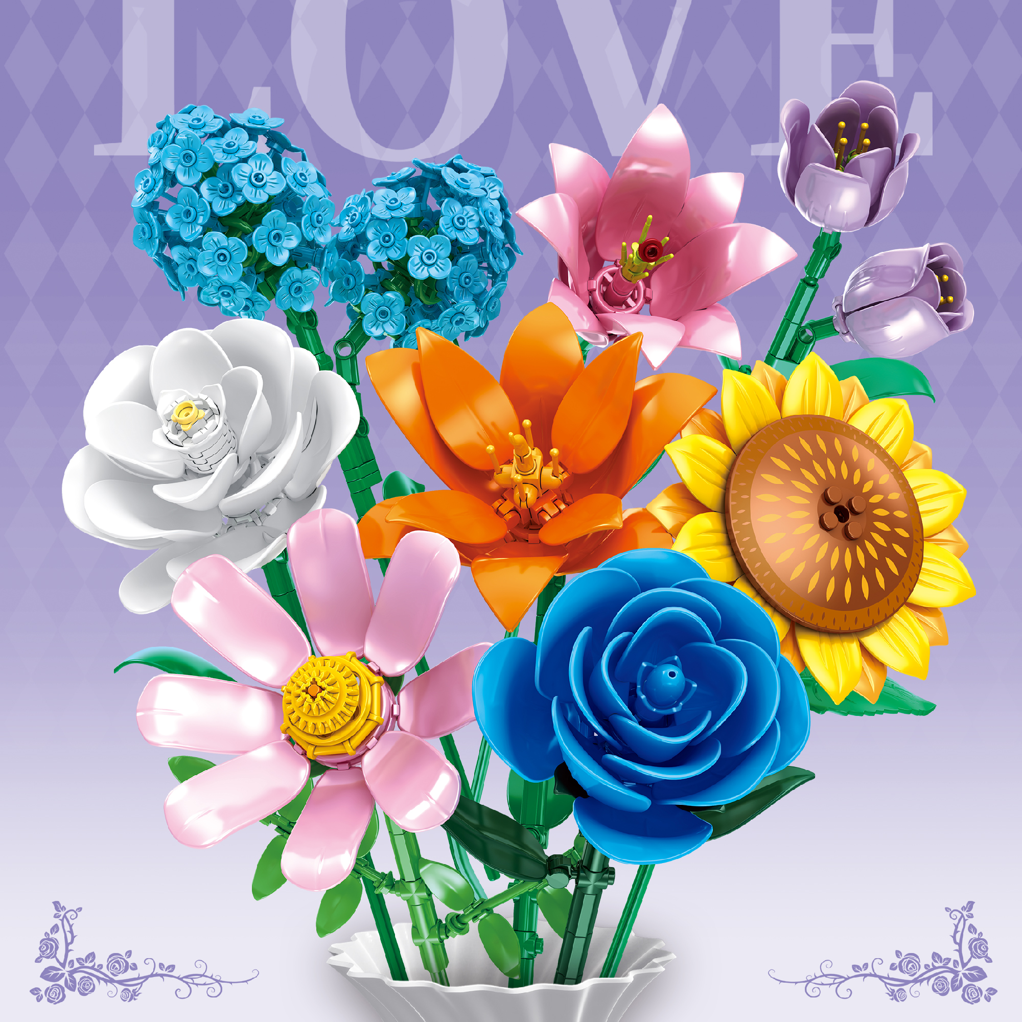 The 8-in-1 Bouquet