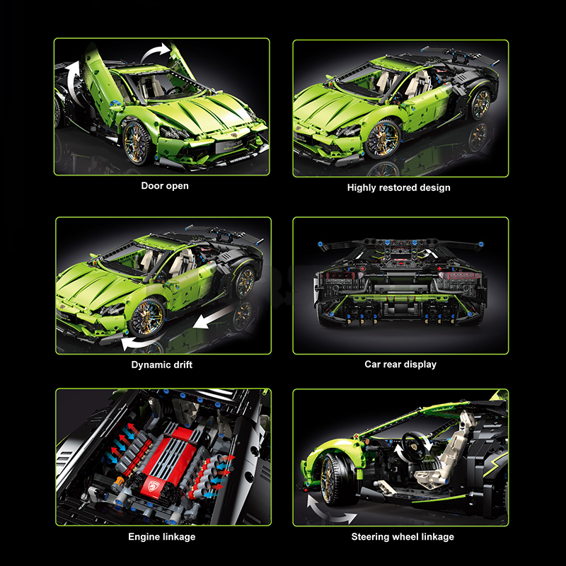 Sports Car Green-marstoy