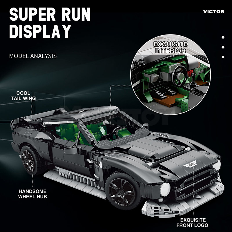 The 1:12 Scale VICTOR Supercar-marstoy