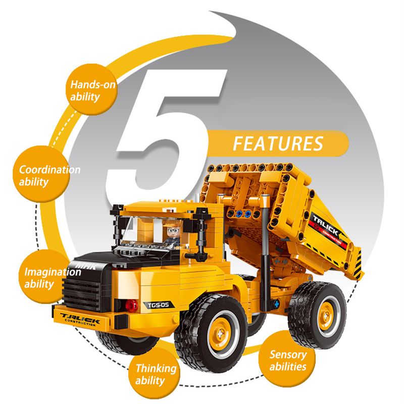 The Heavy Duty Truck：Dump Truck-marstoy