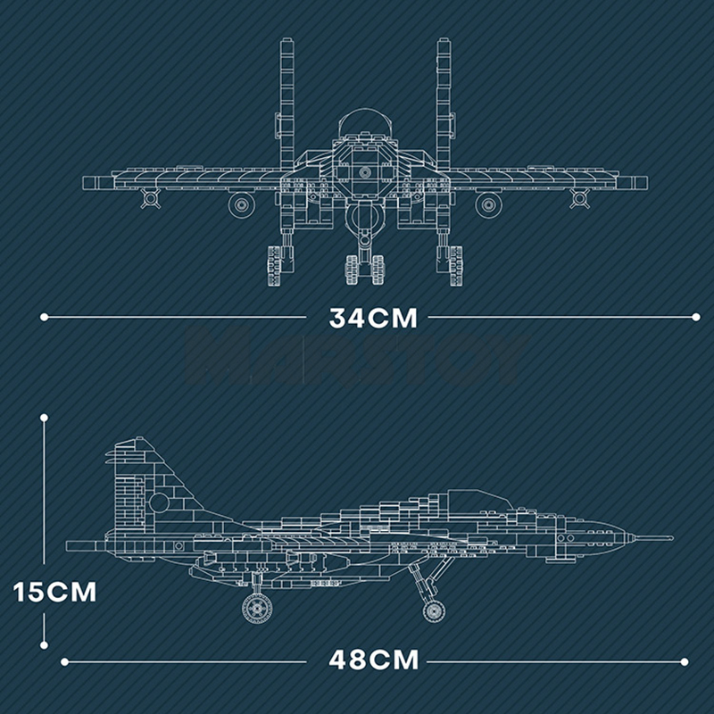 The MIG-29 Mikoyan Gurevich-marstoy