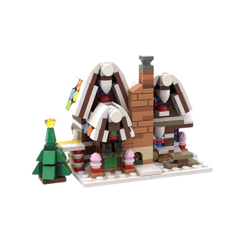 Moc The Mini Gingerbread House-marstoy