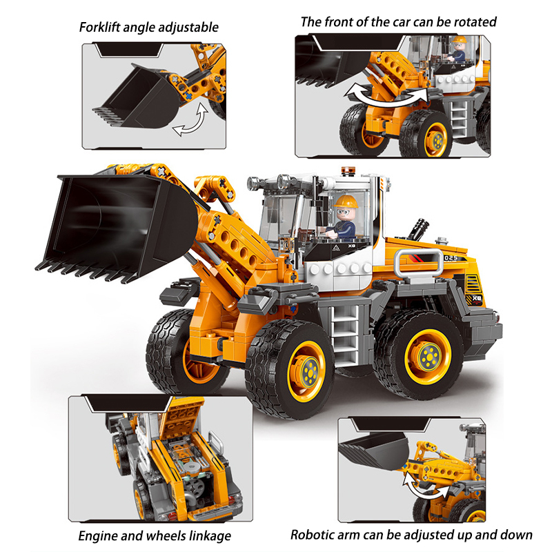 The Heavy Duty Truck：Forklift Loader-marstoy