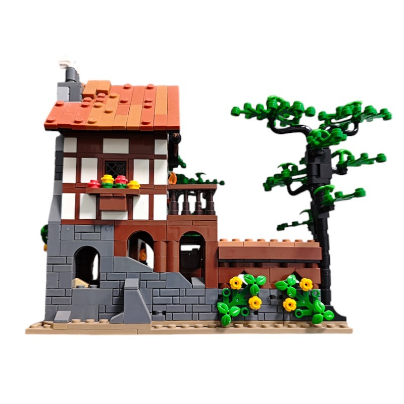 Moc The Lion Knights' Archery Range-marstoy