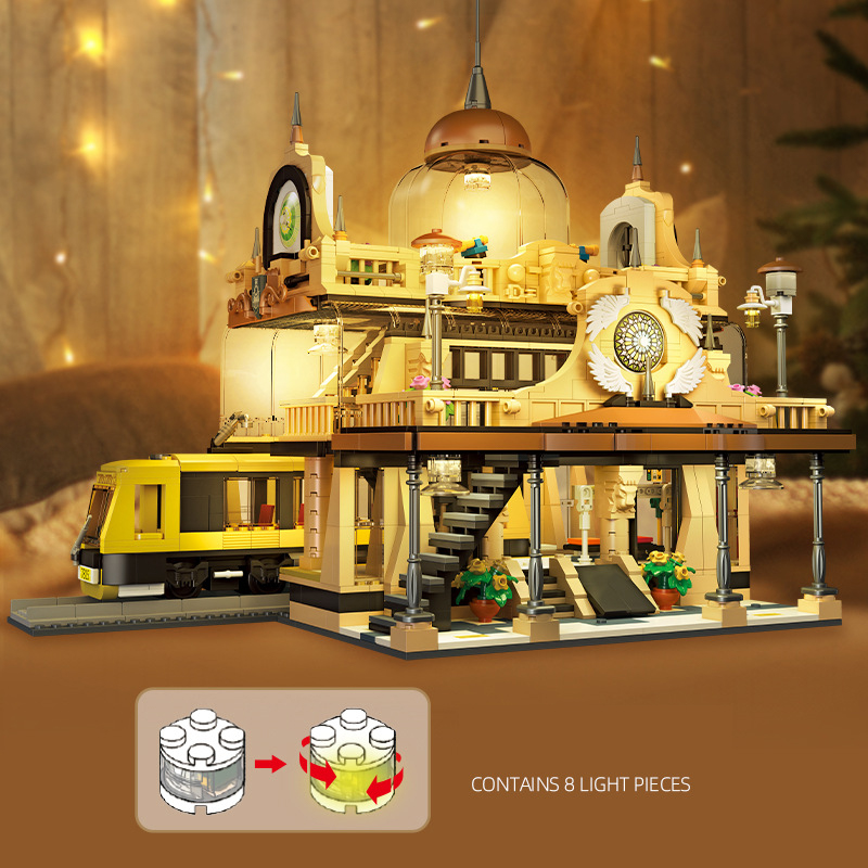 The European Style Railway Station-marstoy