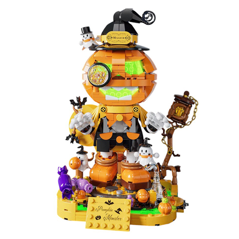 The Halloween Pumpkin Elf-marstoy