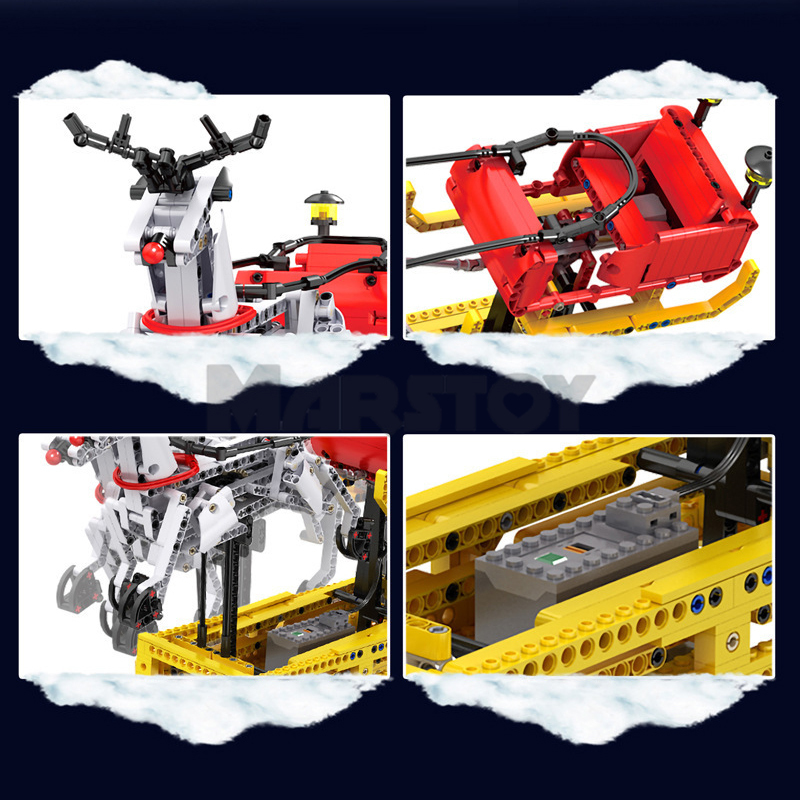 The Christmas Santa Sleigh-marstoy