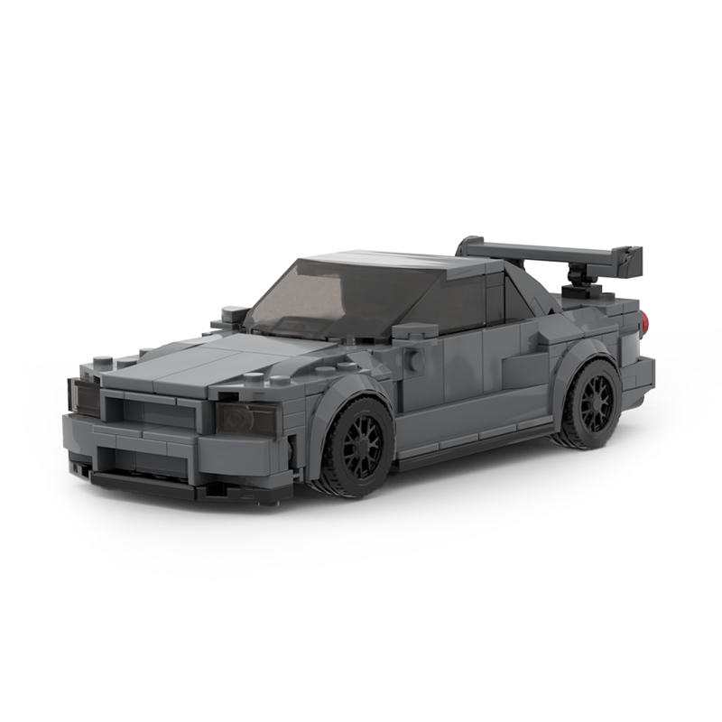 Moc The R34 -  Dark Gray-marstoy