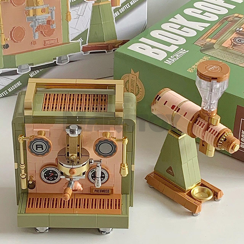 The Coffee Machine + Bean Grinder-marstoy