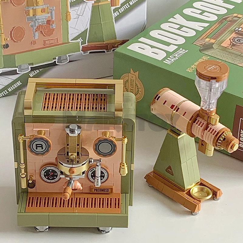 The Coffee Machine + Bean Grinder-marstoy