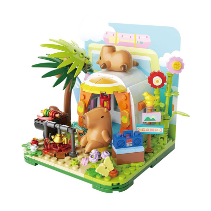 The Capybara Camping-marstoy