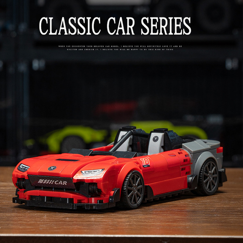 The Red convertible-marstoy