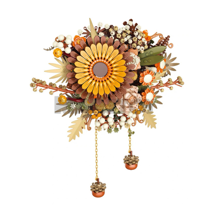 The Nordic Art Wall Flower-marstoy