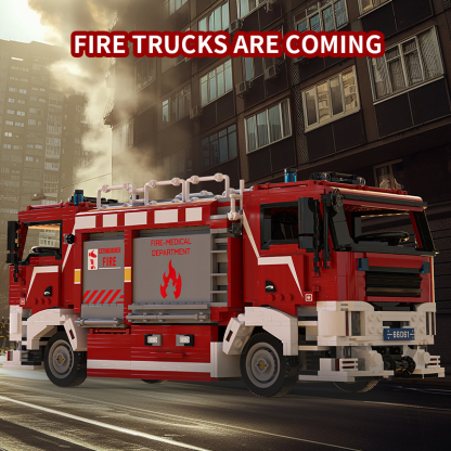 The BI-Directional. Driving Fire Rescue Vehicle-marstoy