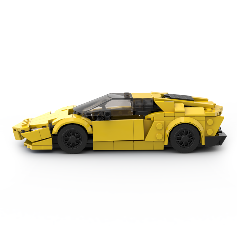 Moc The Lamborghini  - Yellow-marstoy
