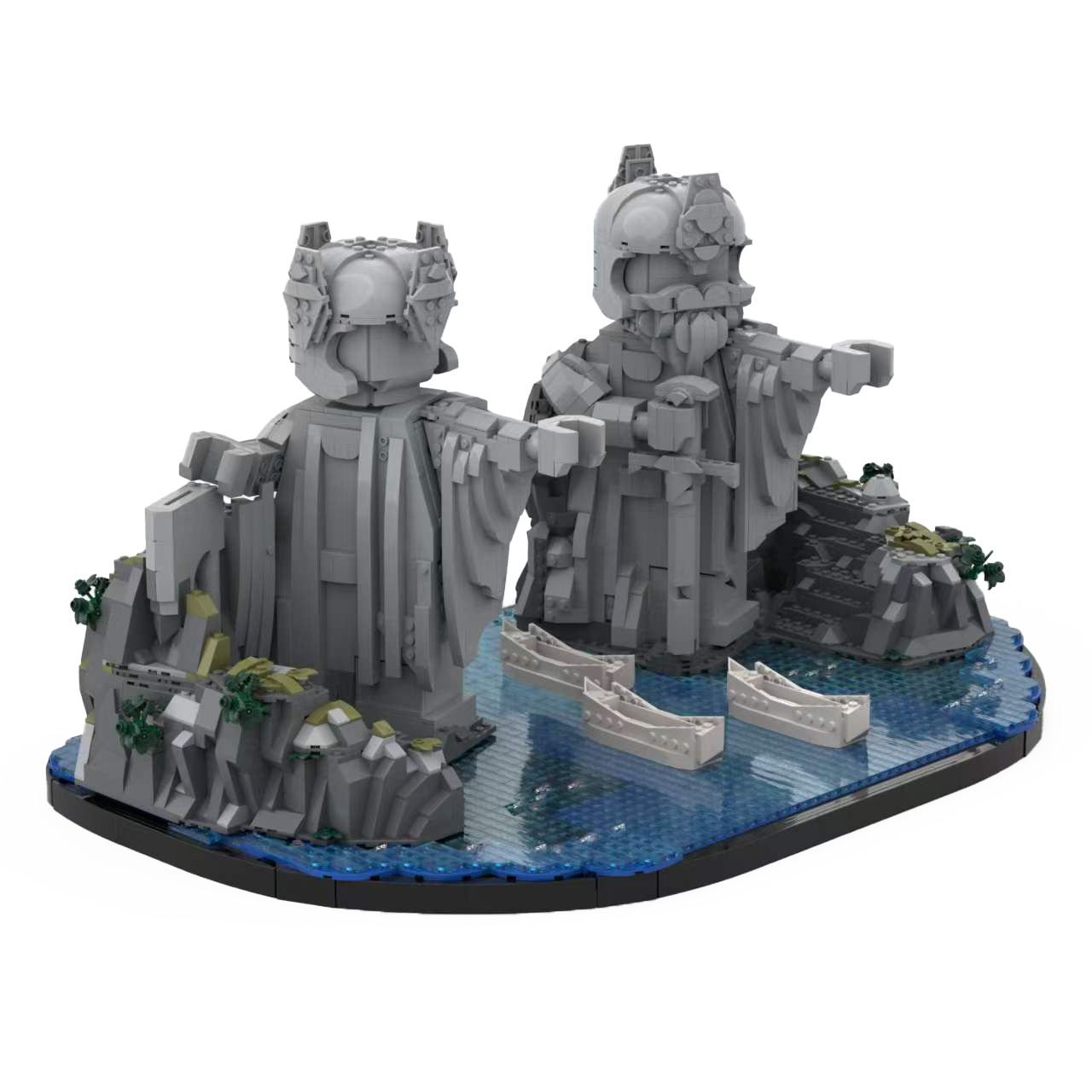 Moc The Argonath - Pillars of Kings