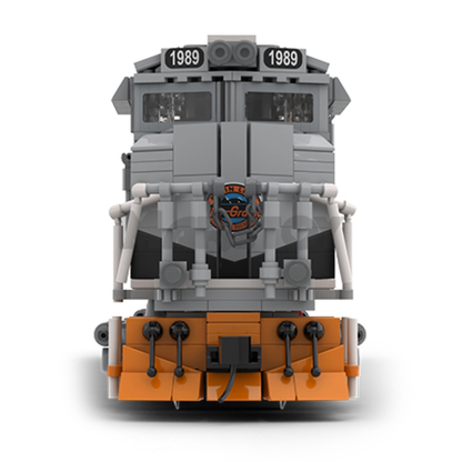 Moc The Union Pacific UP 1989 Rio Grande Heritage SD70ACE-marstoy