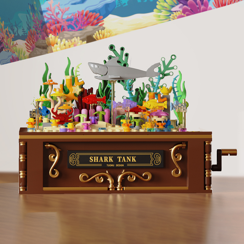 The Deep Sea Shark Tank-marstoy