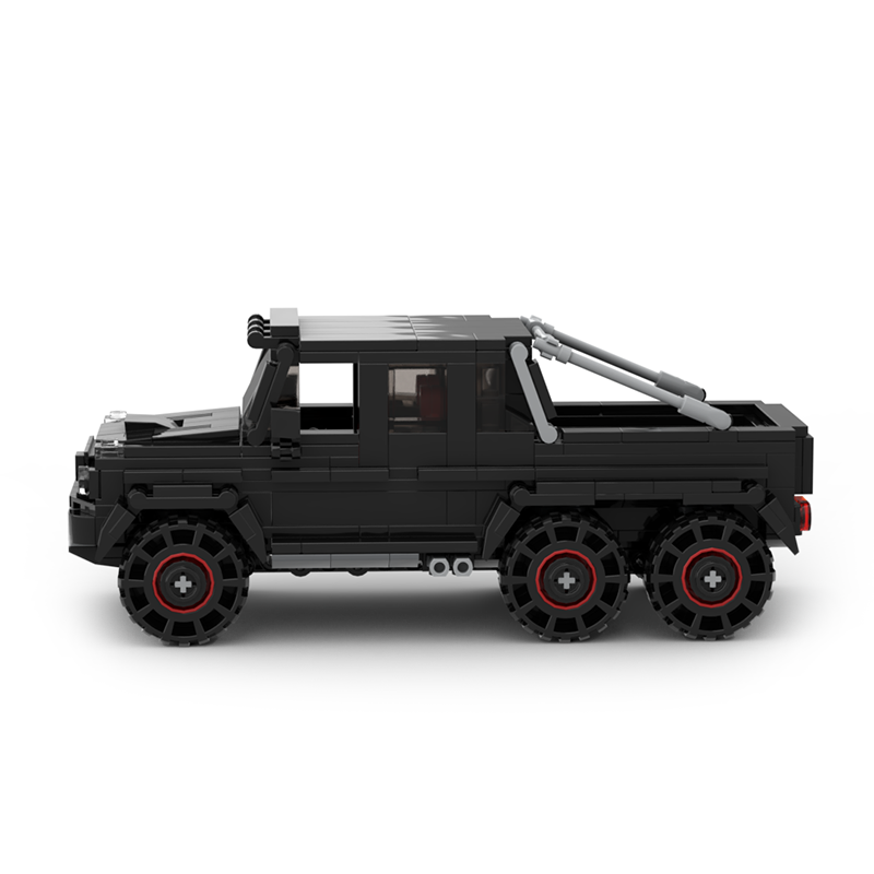 Moc The G63 AMG 6*6 - Black-marstoy
