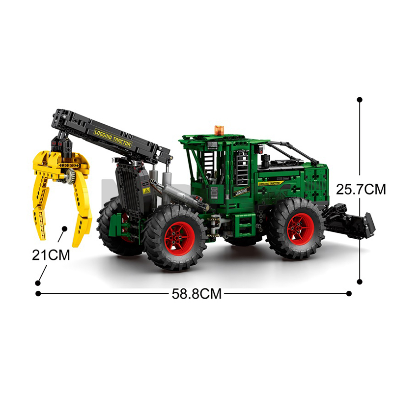 The Log Skidder Tractor-marstoy